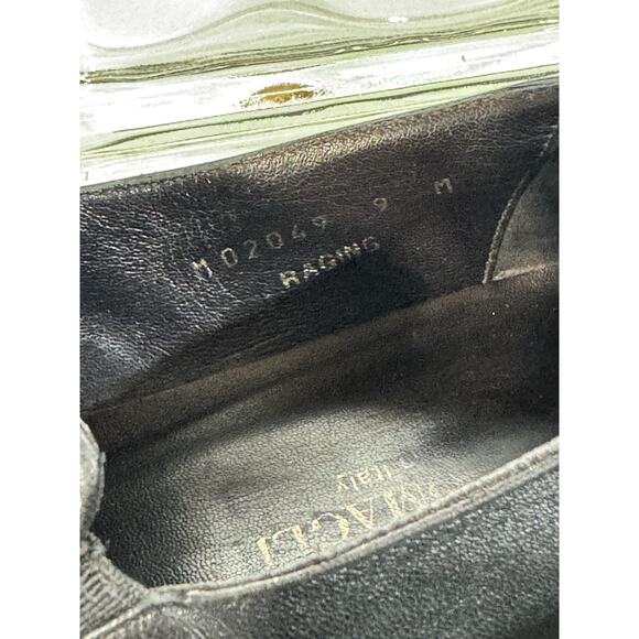 Bruno Magli Men’s Black Leather “Raging” Loafers Size 9M - Picture 4 of 4